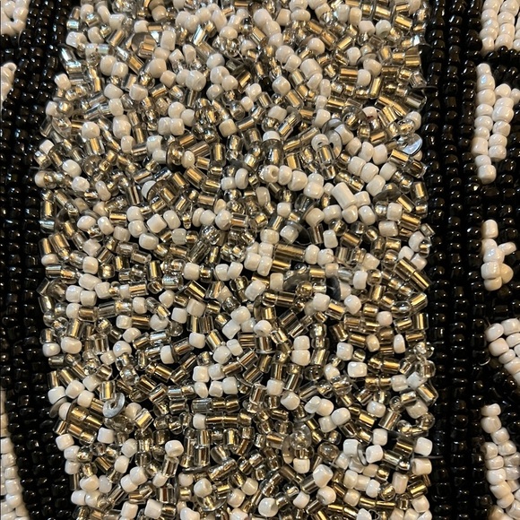 Skull & Bones | Beaded Pumpkin Pillow - Picture 5 of 11